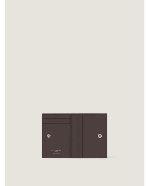 Givenchy Natural Flap Card Holder for men