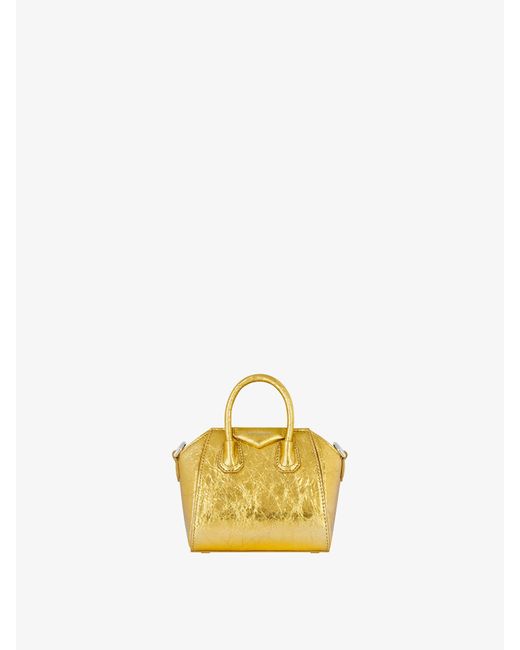 Givenchy Metallic Micro Antigona Bag
