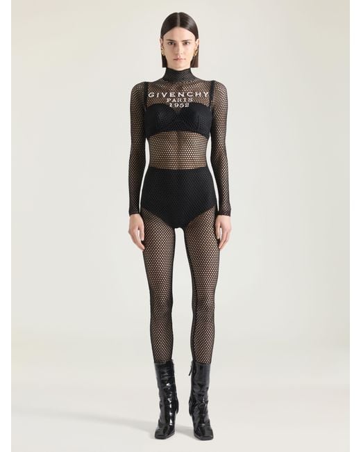 Top reggiseno in jersey di Givenchy in Natural