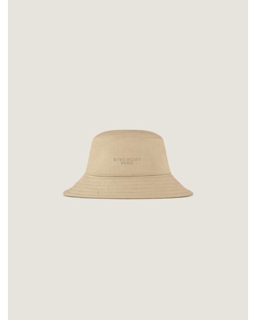 Givenchy Natural Paris Bucket Hat for men