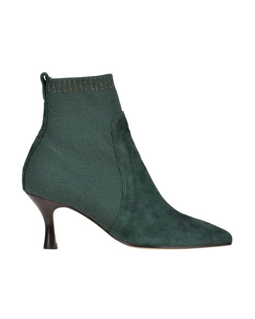 Maliparmi Green Sock Ankle-boots