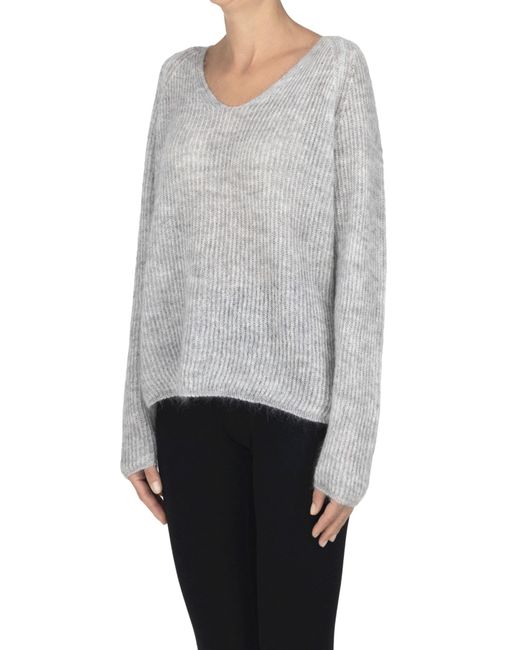 Max Mara Gray Fresis Pullover