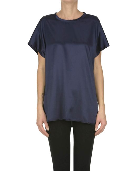 Pinko Blue Farida Silk Blouse