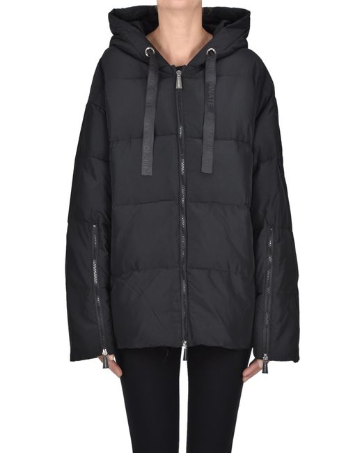hinnominate Black Eco-friendly Down Jacket