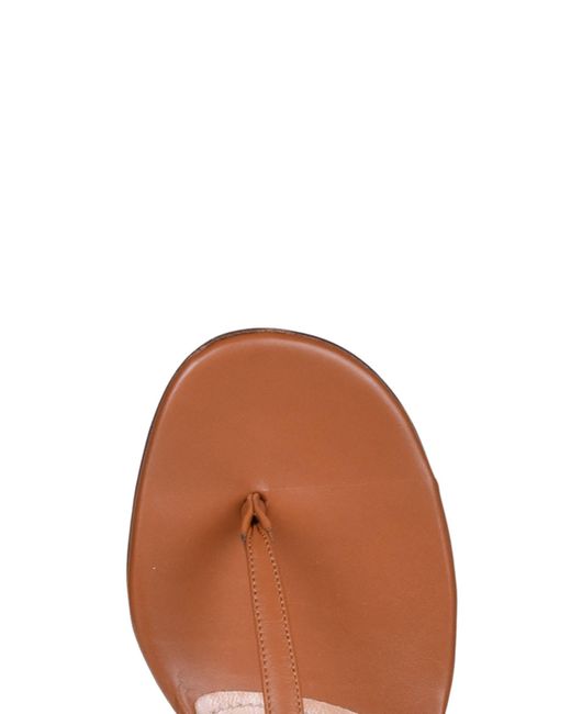 LAC Brown Leather Sandals
