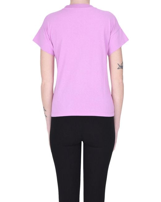 Bellerose Pink Cotton T-shirt