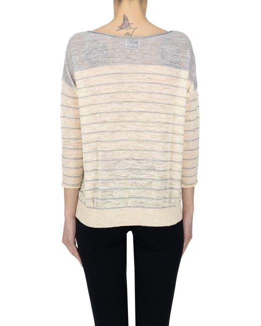 Bellerose Natural Lurex Stripes Pullover