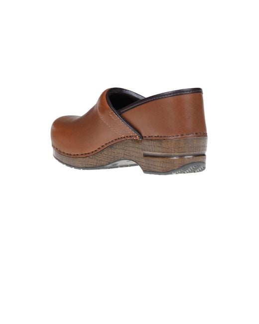 Dansko Brown Professional Full Grain Clogs