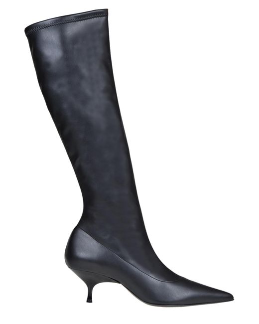 Gia Borghini Black Hera Boots