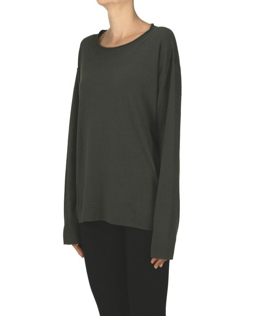 Max Mara Green Pensile Boxy Pullover