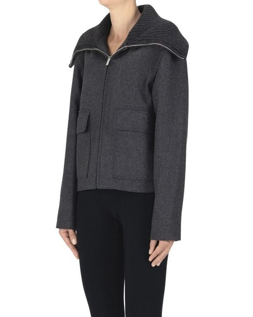Theory Black Wool Cloth Jacket
