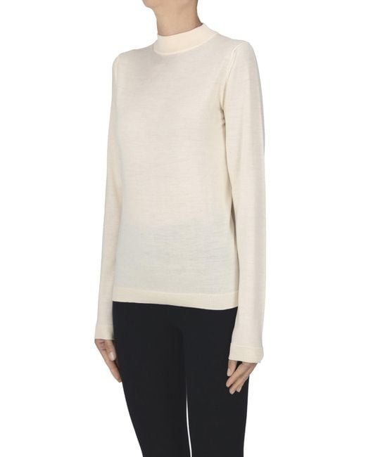 Max Mara White Corinto Pullover