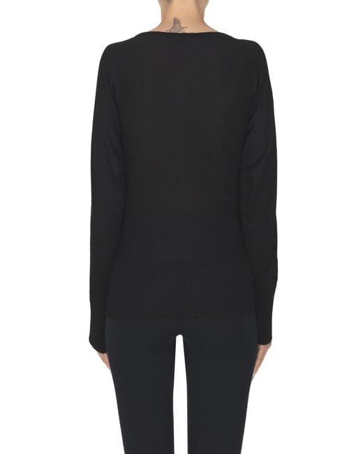 Max Mara Black Cinghia Pullover