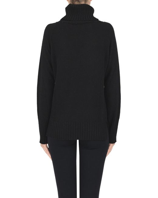 hinnominate Black Turtleneck Pullover