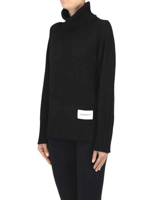 hinnominate Black Turtleneck Pullover