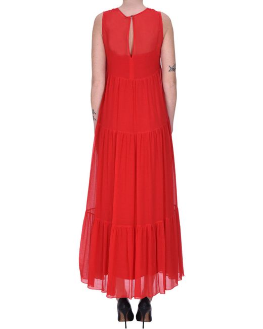 Max Mara Studio Red Fago Dress