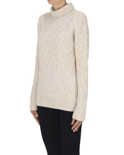Barbour Natural Turtleneck Pullover