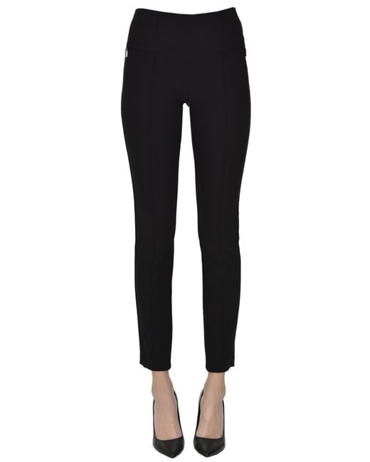 Joseph Ribkoff Synthetic Jersey Skinny Trousers in Black | Lyst