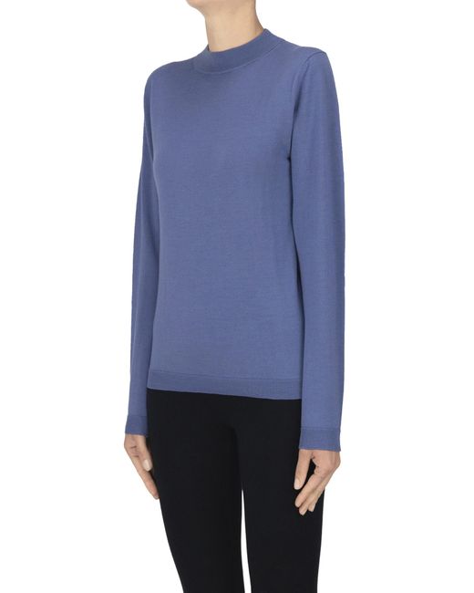 Max Mara Blue Corinto Pullover