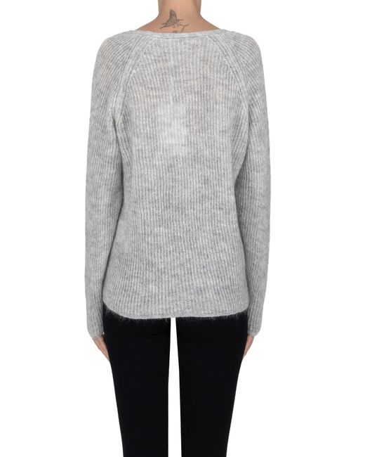 Max Mara Gray Fresis Pullover