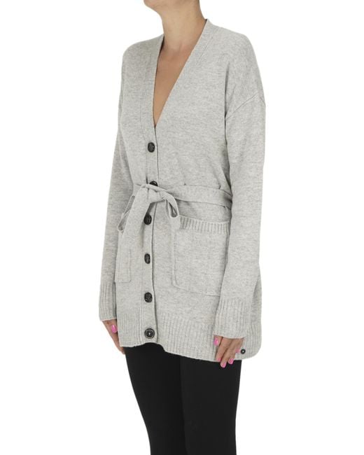 Pennyblack Gray Waistbelt Cardigan