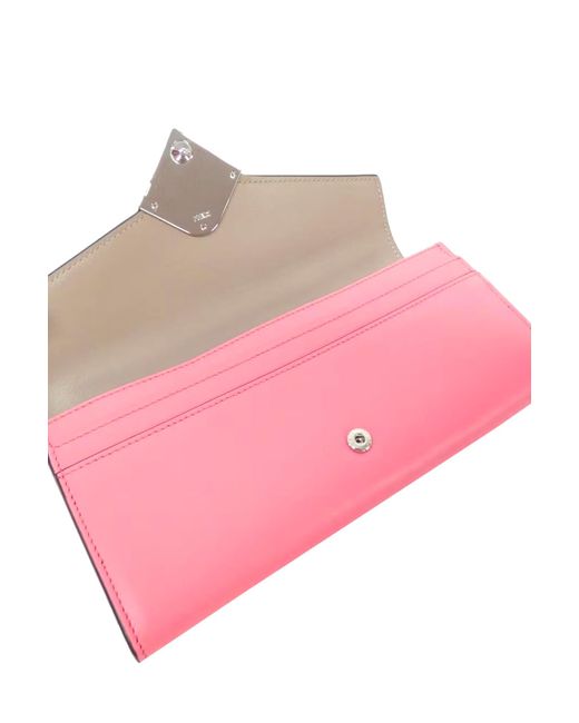 Fendi Pink Continental Wallet