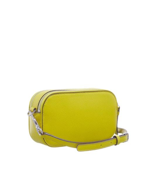 Tory Burch Yellow Mini Miller Crossbody Bag