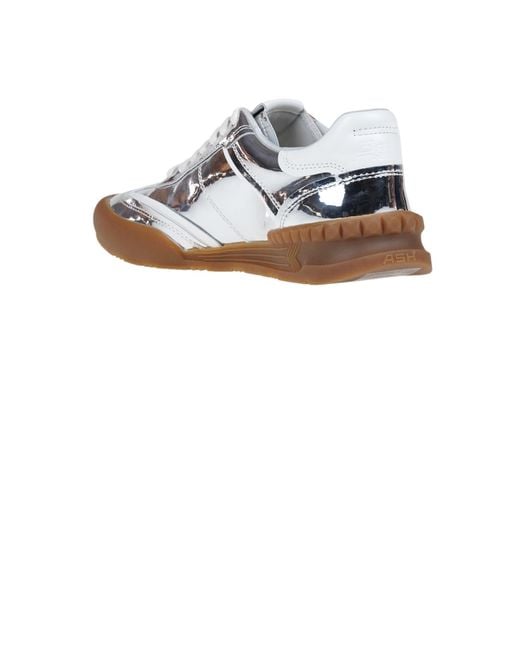 Ash Metallic Podium Sneakers