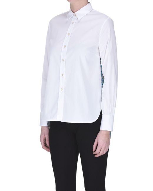 Le Sarte Pettegole White Cotton And Silk Shirt