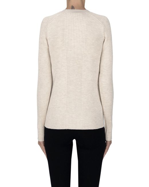Ba&sh White Banny Pullover