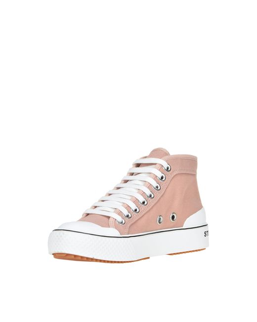 Canvas Sneakers in Pink 