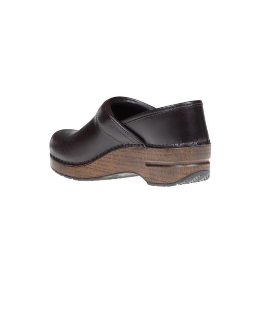 Dansko Brown Professional Oiled Clogs