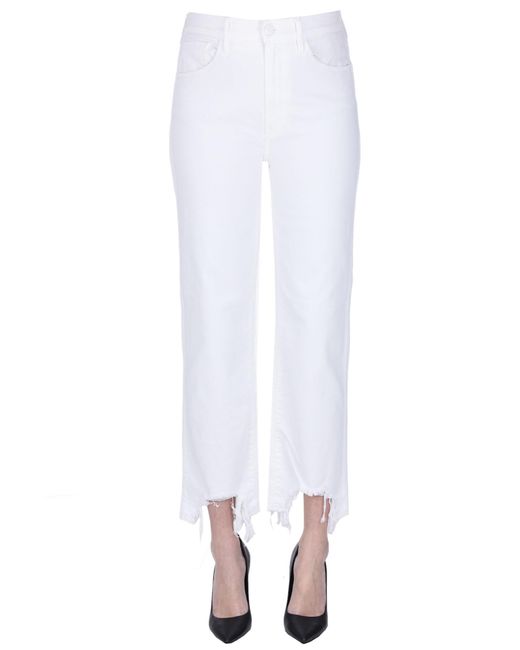 3x1 White Austin Crop Jeans