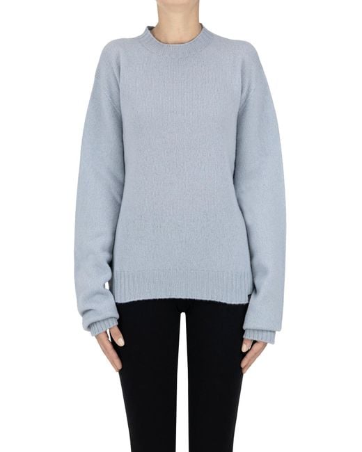 Colmar Blue Rounded Neckline Pullover