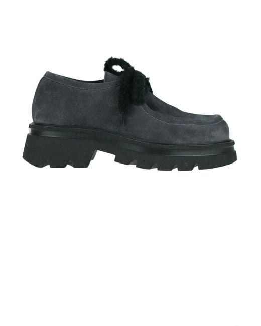Scarpe Creepers in suede di Patrizia Bonfanti in Black