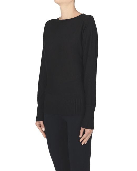 Max Mara Black Cinghia Pullover