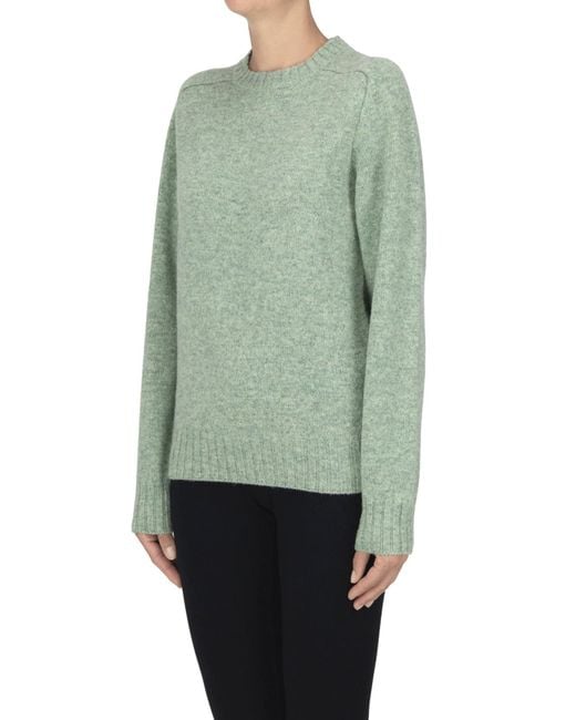 Sebago Green Shetland Wool Pullover