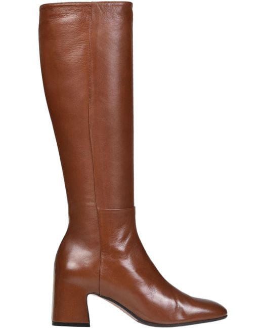 Mara Bini Brown Leather Boots