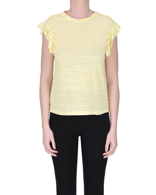 Bellerose Yellow Striped T-shirt