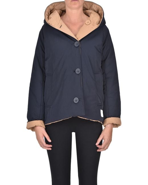 Piumino eco-friendly reversibile di OOF WEAR in Blue