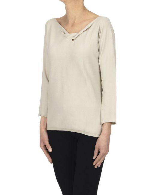 Gran Sasso Natural Viscose Pullover