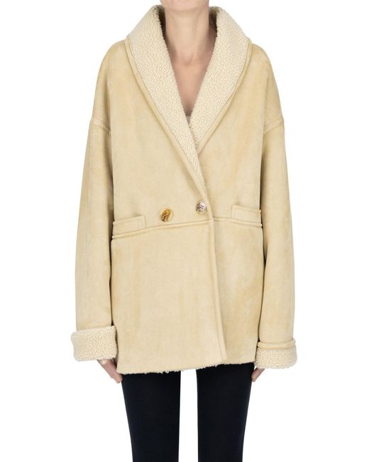 Betta Corradi Natural Eco-shearling Coat