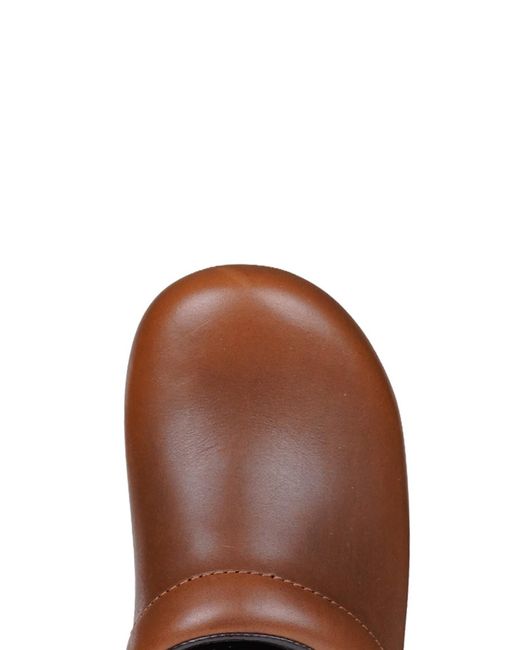 Dansko Brown Professional Full Grain Clogs