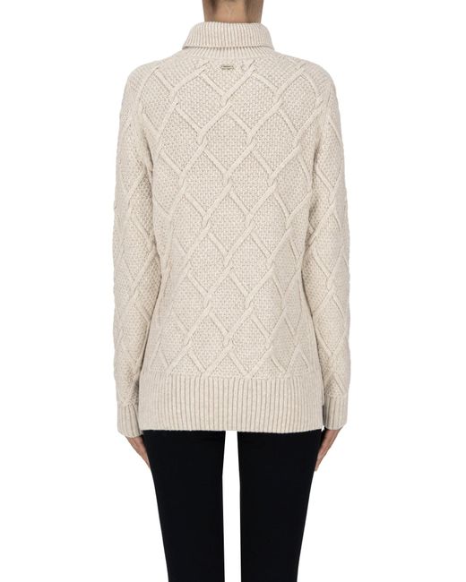 Barbour Natural Turtleneck Pullover