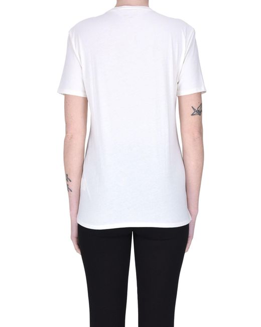 6397 White Printed T-shirt