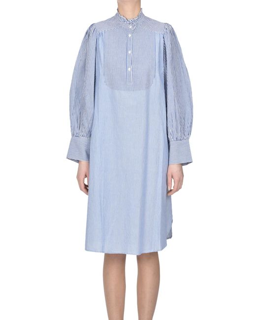 Abito a righe in cotone di Antik Batik in Blue