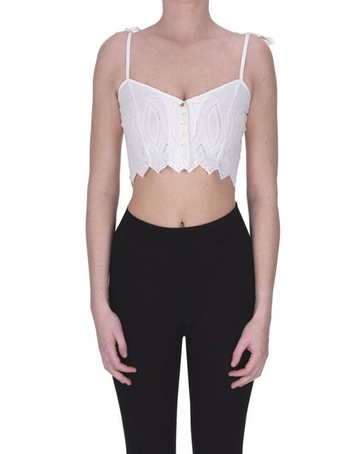 Sessun Black Cropped Top