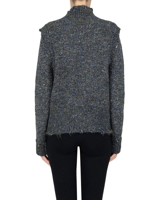 Pinko Gray Proud Mary Pullover