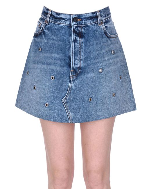 Haikure Blue Susanna Denim Mini Skirt