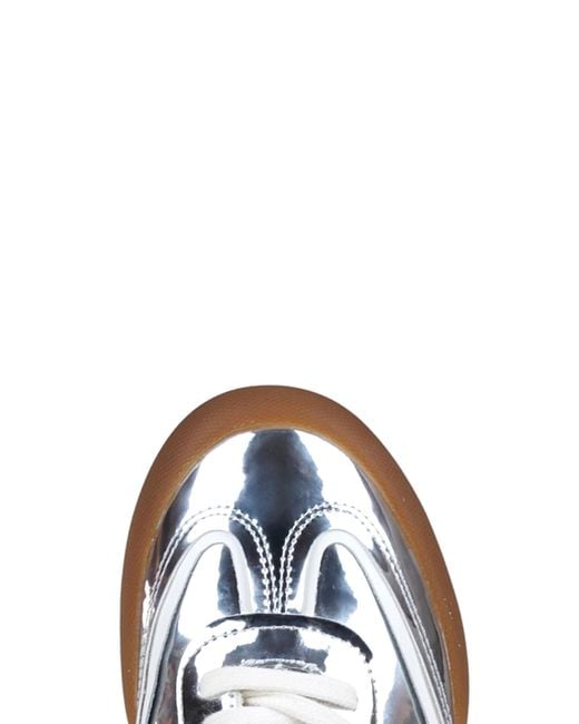 Ash Metallic Podium Sneakers